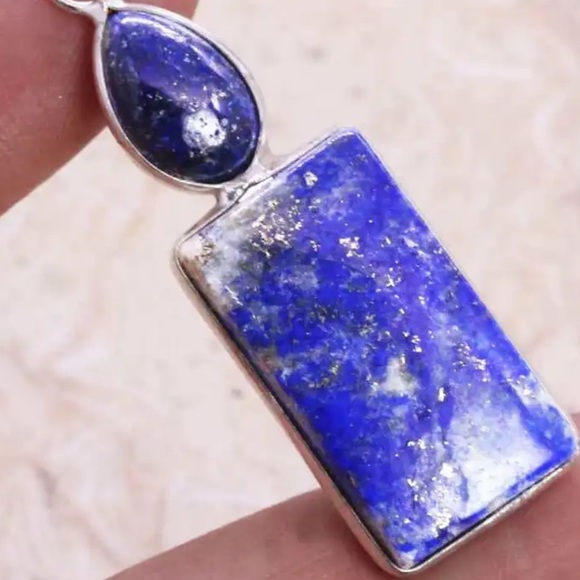 Lapis pendants - Picture 5 of 6